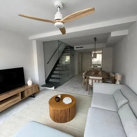 Spacious Townhouse In Javea With Swimming Pool * Platja de Larenal