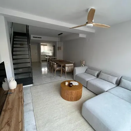 Spacious Townhouse In Javea With Swimming Pool