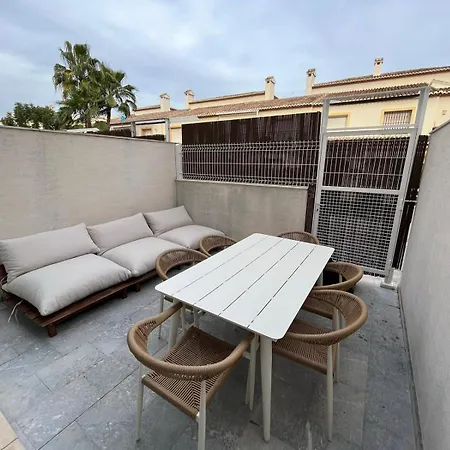 Spacious Townhouse In Javea With Swimming Pool